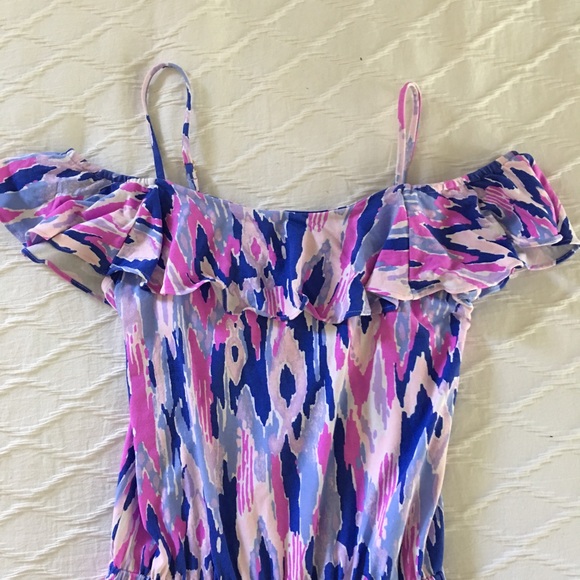 🚫Sold Lilly Pulitzer Klea Romper One Too Many XS - Picture 3 of 7